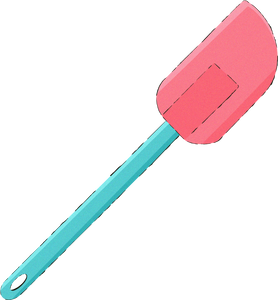 90s Anime Holiday Hampers Kitchen Spatula